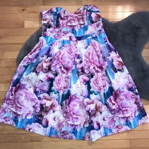 City Chic formal floral dress size 16